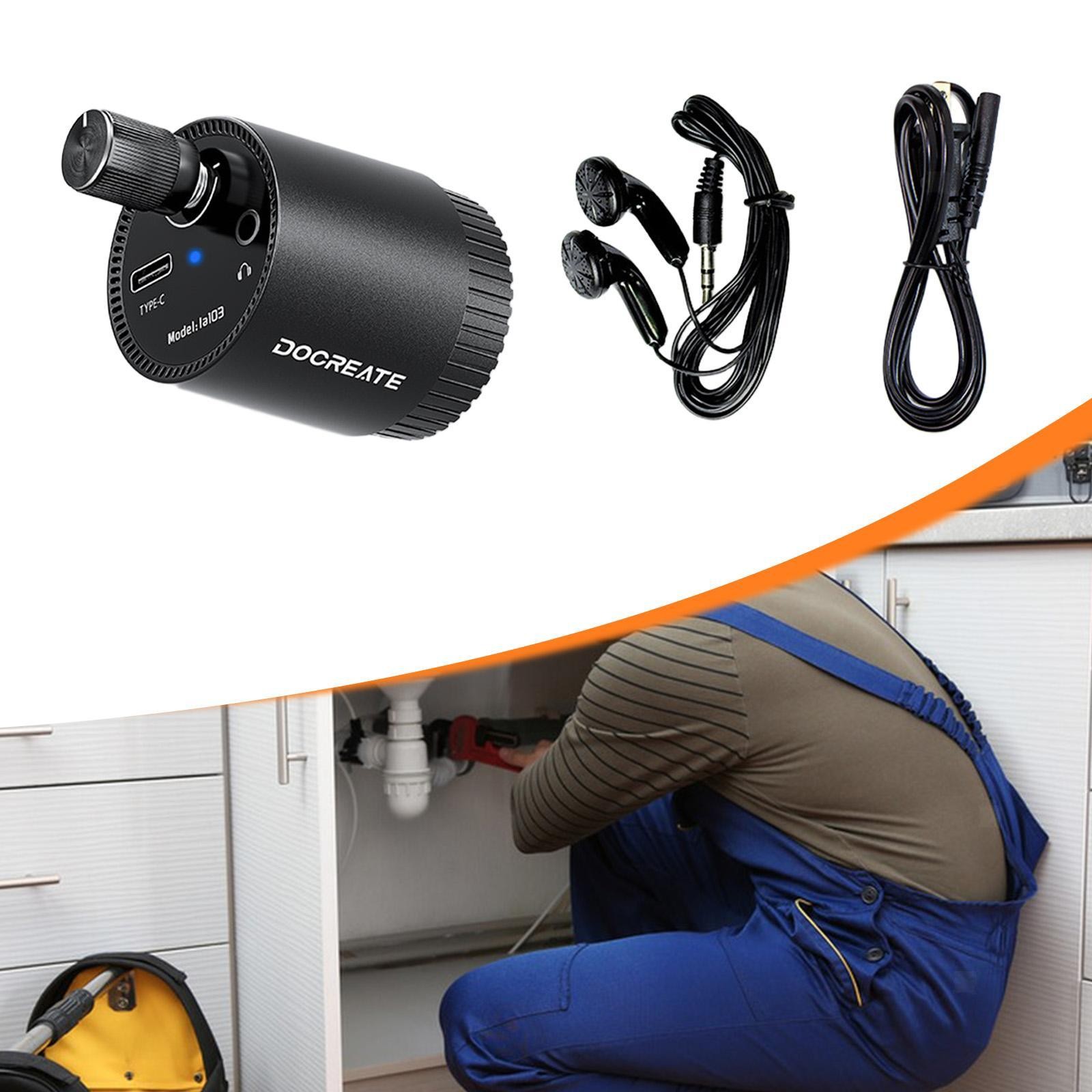 Water Leak Detector Sound Amplifier through Wall Voice Detector Amplifier