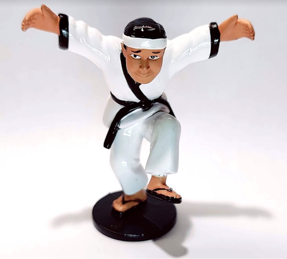 HOMIES 1:24 SCALE HOMIE LEE 2.5" TALL NEW FIGURE MARTIAL ARTS BLACK BELT RARE!
