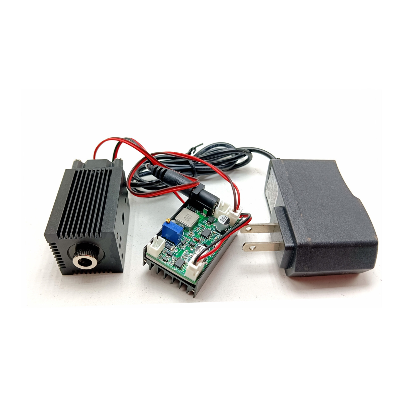 405nm 500mW Blue-Violet Dot Laser Module Adjustable Focus Engraving and Cutting