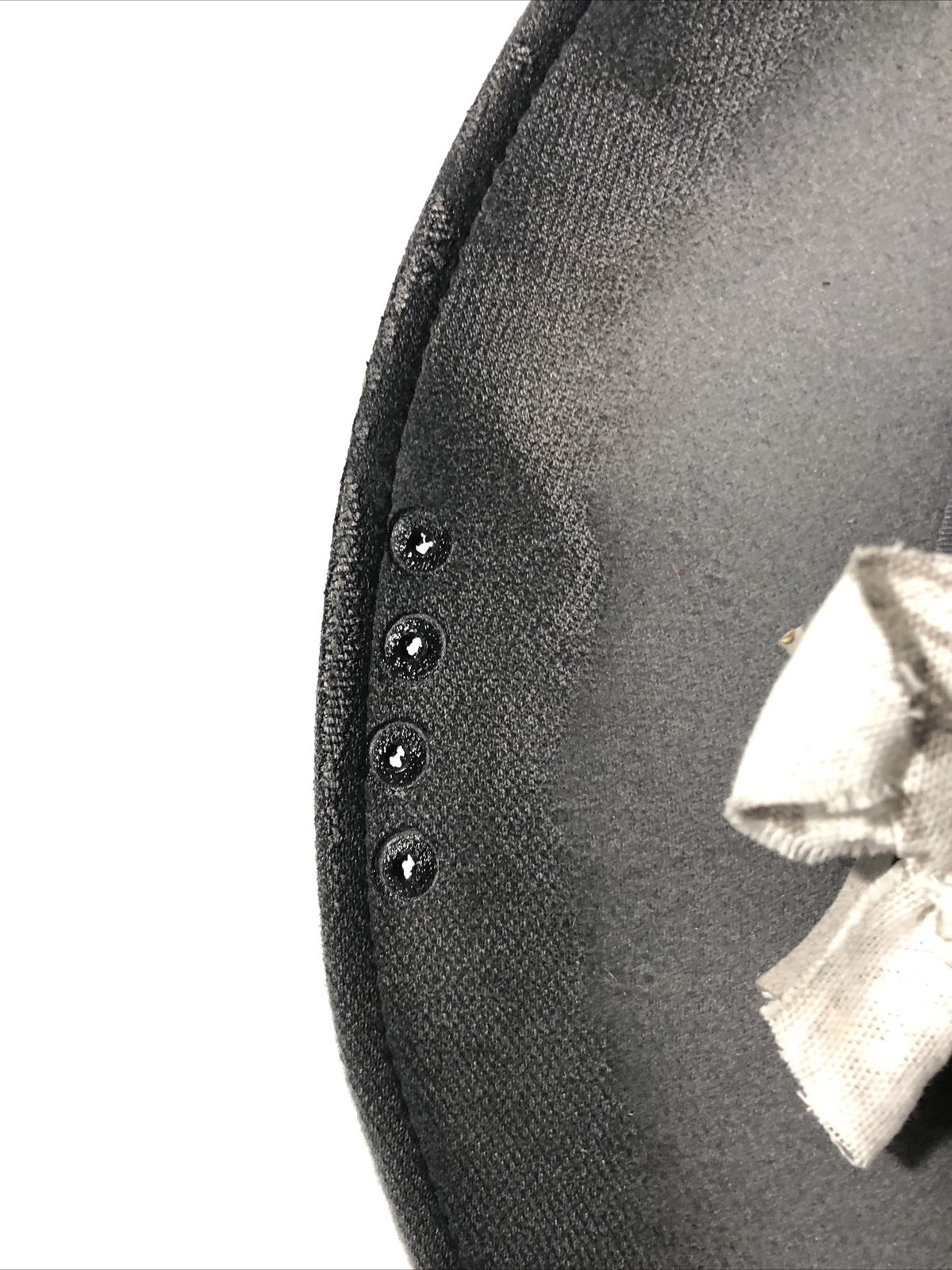 Tazzle’s 1of1 Womens Custom Western Wide Brim Hat-Gray “gone Fishing” & Feather