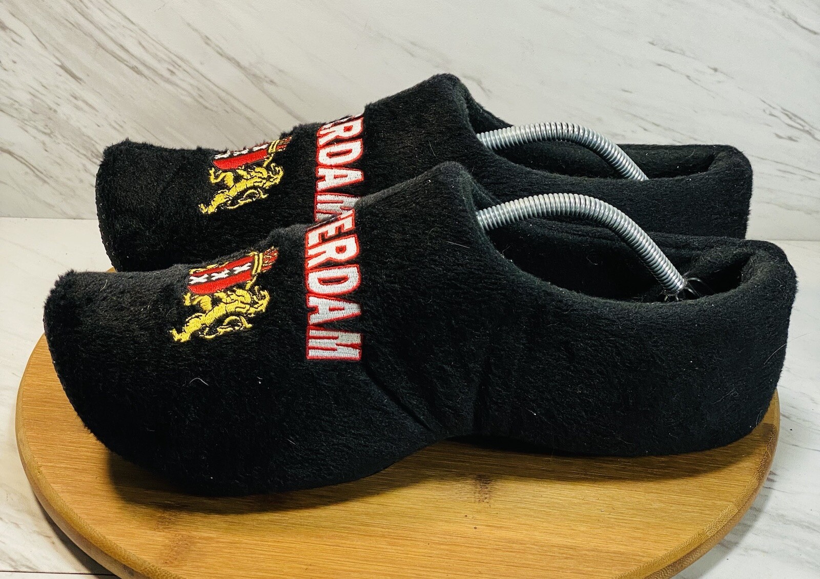 Amsterdam Clog Slippers Black Size 10-11