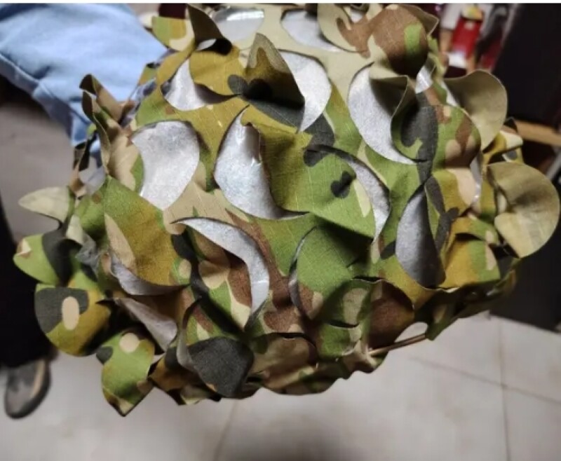 Tactical 3D laser cut Helmet cover Protective Helmet Skin Cloth