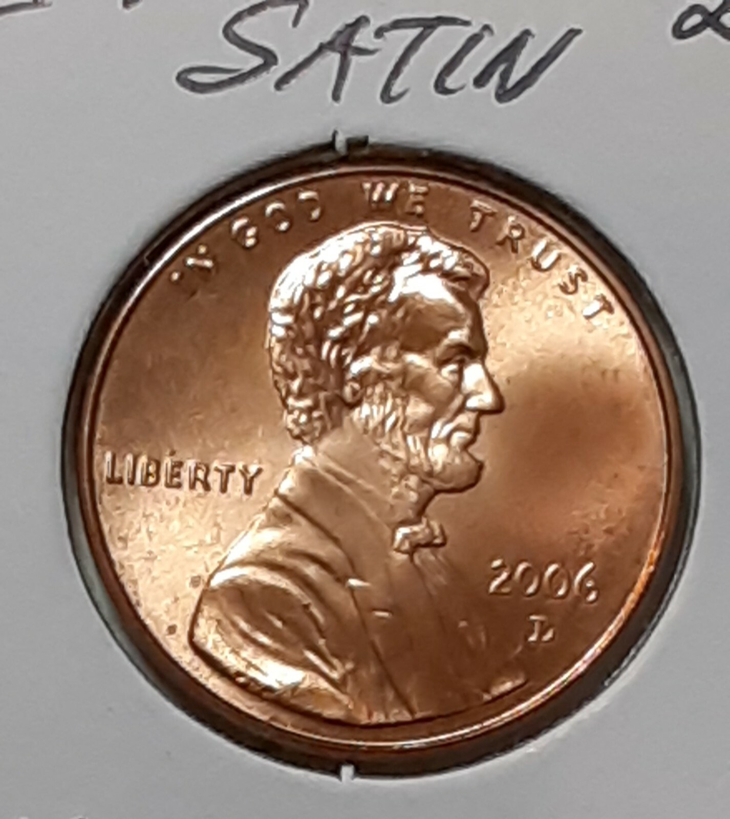 2006 Lincoln Memorial Cent  D - SATIN - Uncirculated