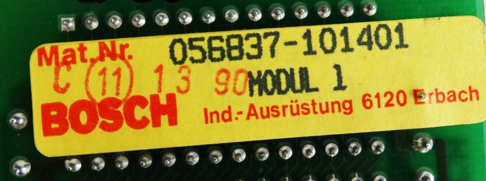 Bosch 056837-101401 Eprom Module 1 -used-