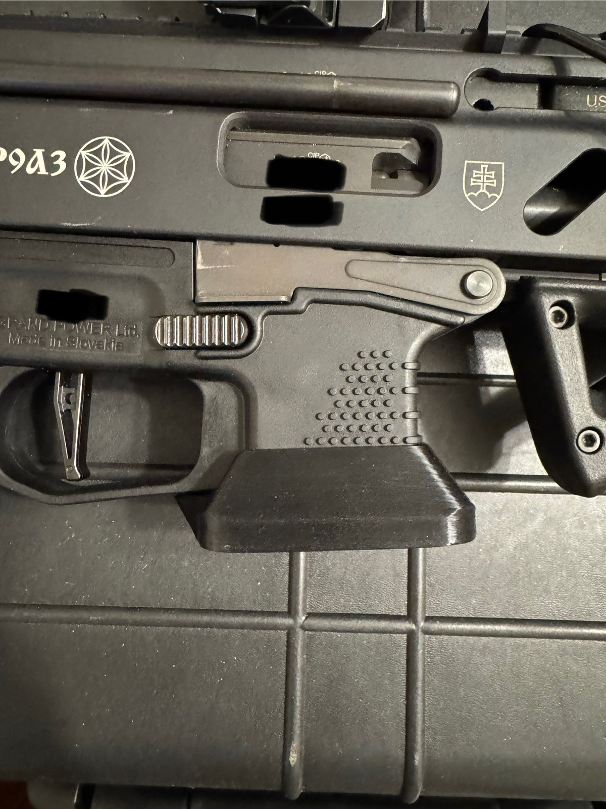 Grand Power Stribog SP9 Magwell