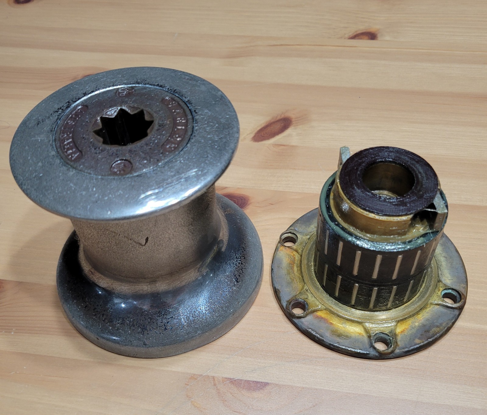 FULLY SERVICED - Barlow 16 Chrome Plated Bronze Winch