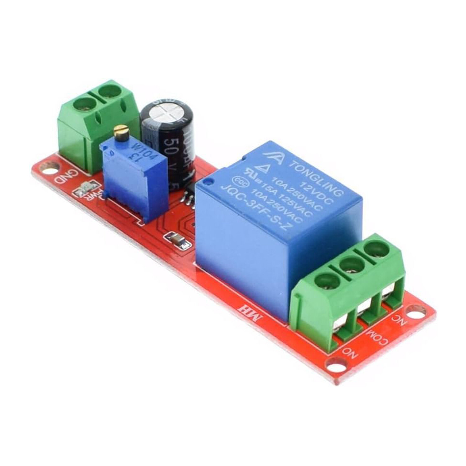 20pcs DC 12V Delay Relay Shield NE555 Timer Switch Adjustable Module US SHIP
