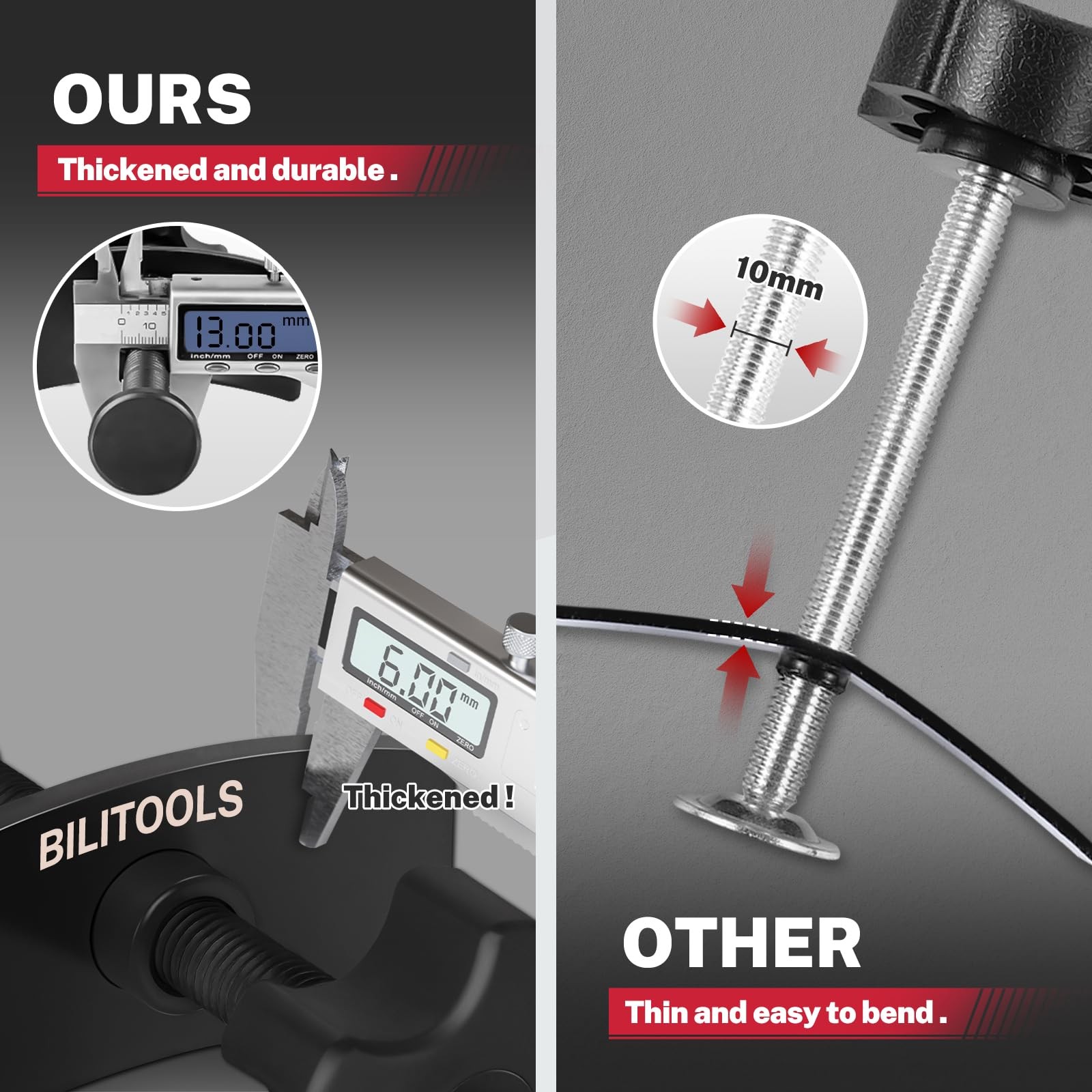 Brake Caliper Compression Tool Heavy Duty Piston Compressor Manual Press