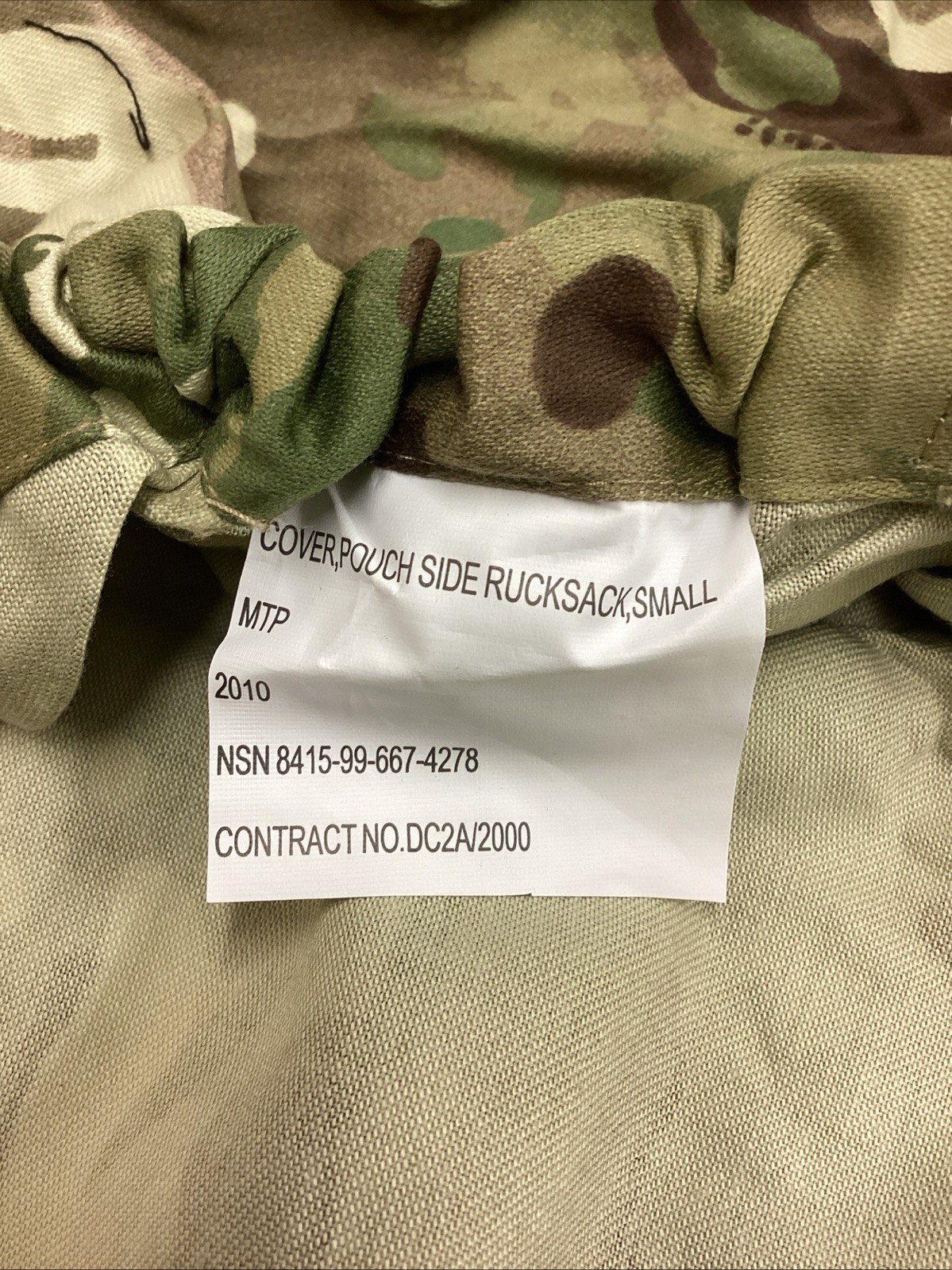 Side-Pouch / Daysack Cover MTP British Army-Issue SMALL NEW