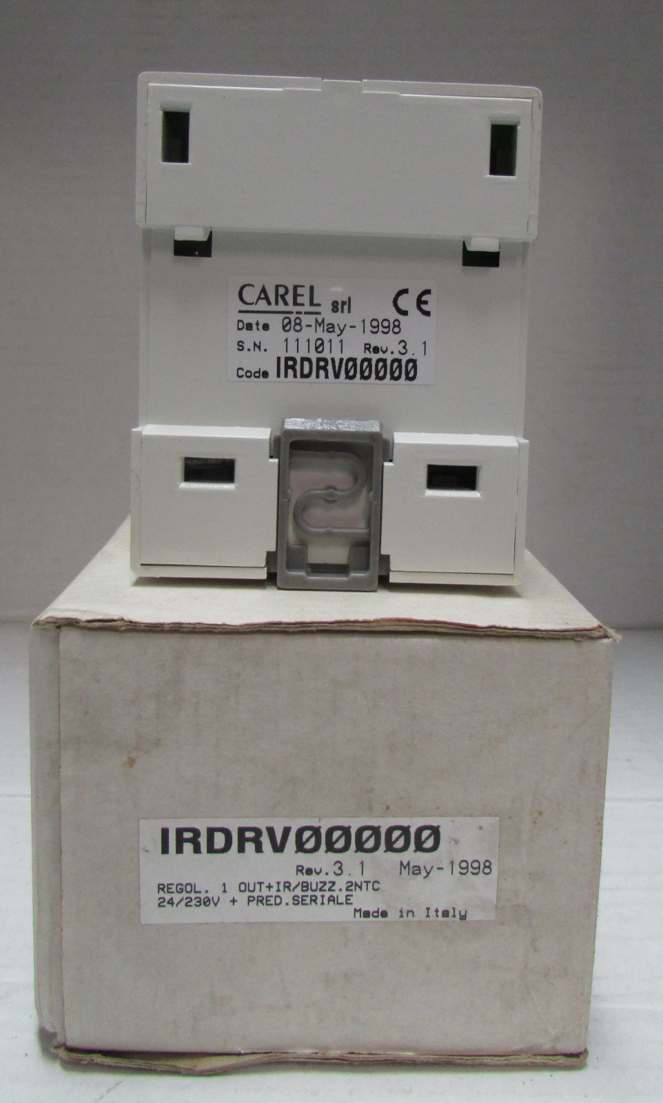 Carel Thermostat Model IRDRV00000 24/230V