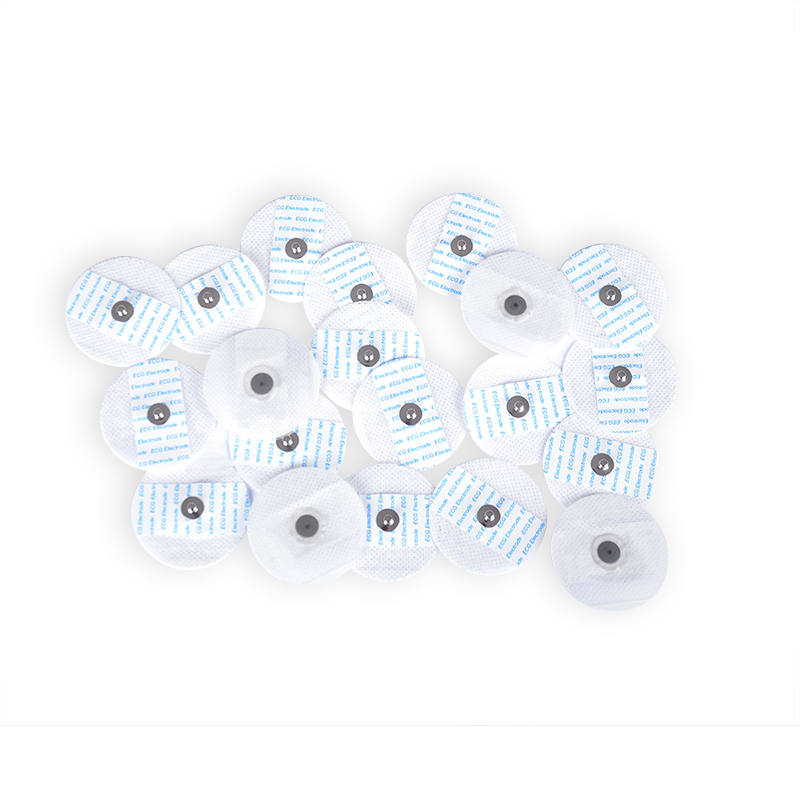 1Pack(50Pcs) Disposable ECG/EKG Electrode Pads Foam Round For Adult Health Care