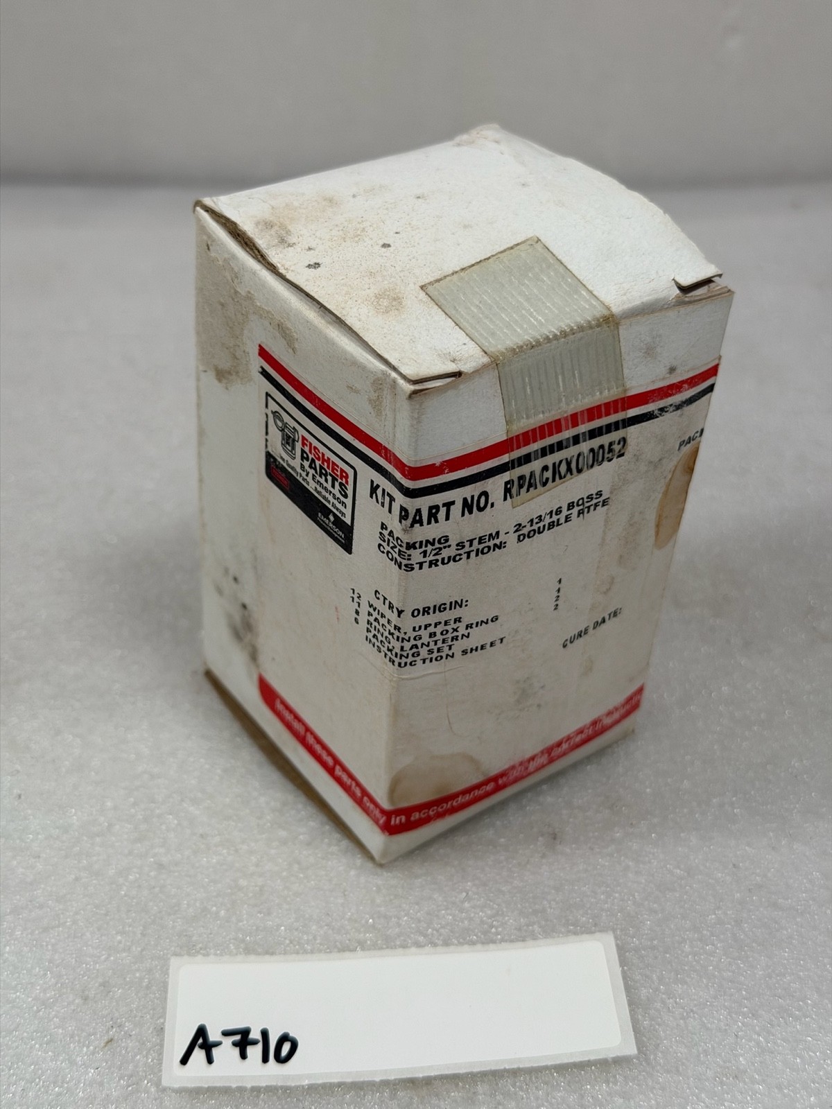 FISHER PARTS RPACKX00052 1/2" STEM - 2-13/16 BOSS