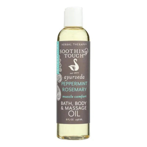 Bath And Body Massage Oil Muscle Comfort Muscle Comfort 8 Oz By Soothing Touch