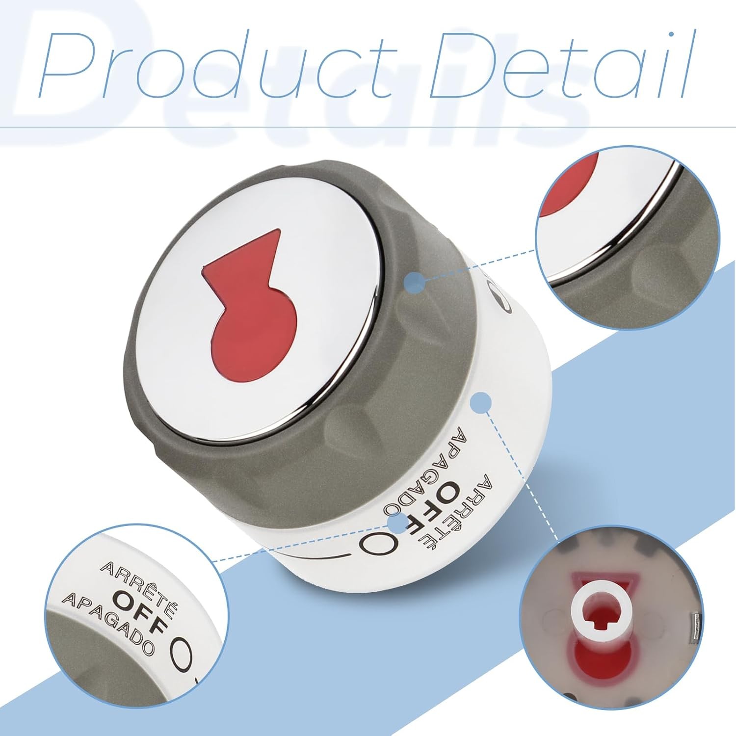 91538 Control Knobs Compatible with Weber Summit 400/600 Grills Manufactured 201