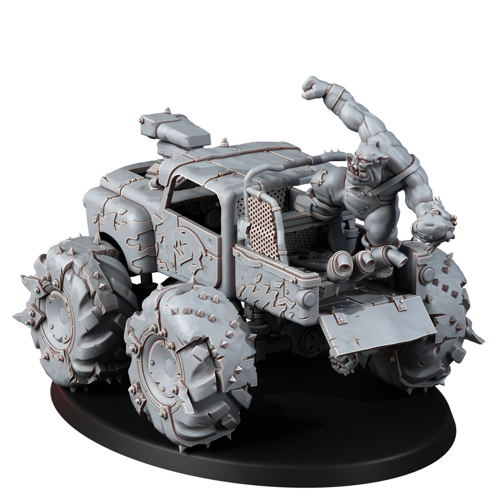 BULWAAAGH ORKS MONSTER WHEELS