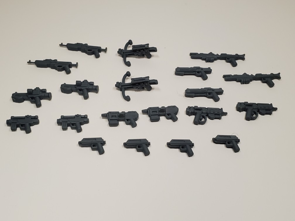 Lego Star Wars Custom Minifigure Blaster Set of 26