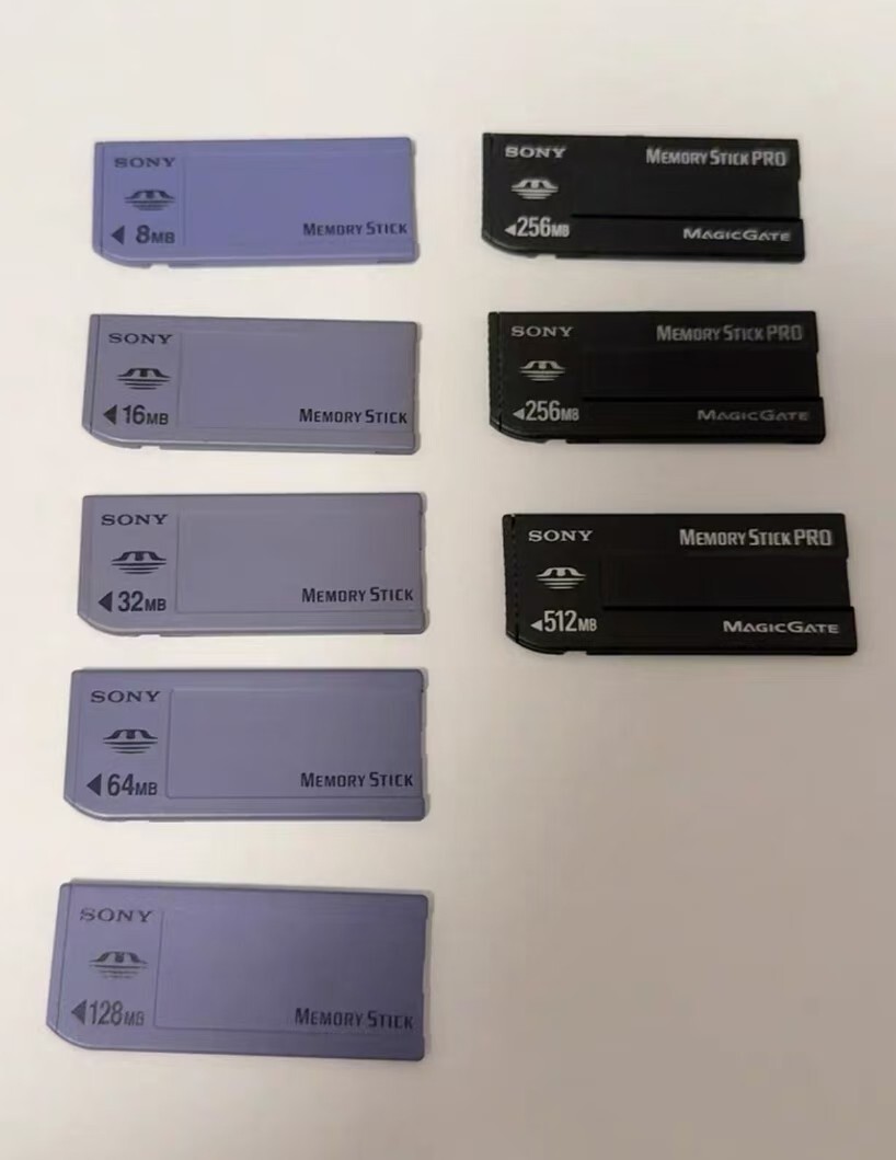 128MB/16MB Sony Genuine Memory Stick MS Card, Long MS, For Sony Camera Old Model
