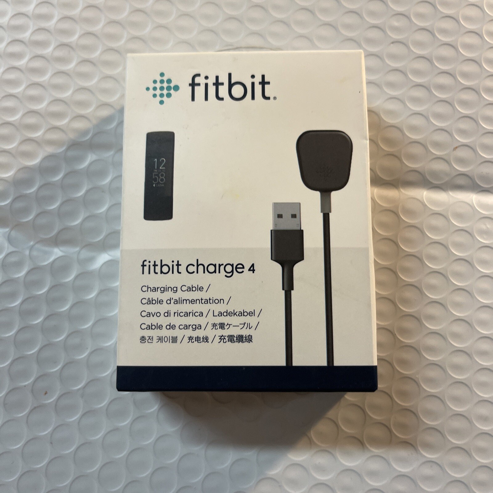 Fitbit Charge 4 USB Charging Cable - Black (FB172RCC) NIB