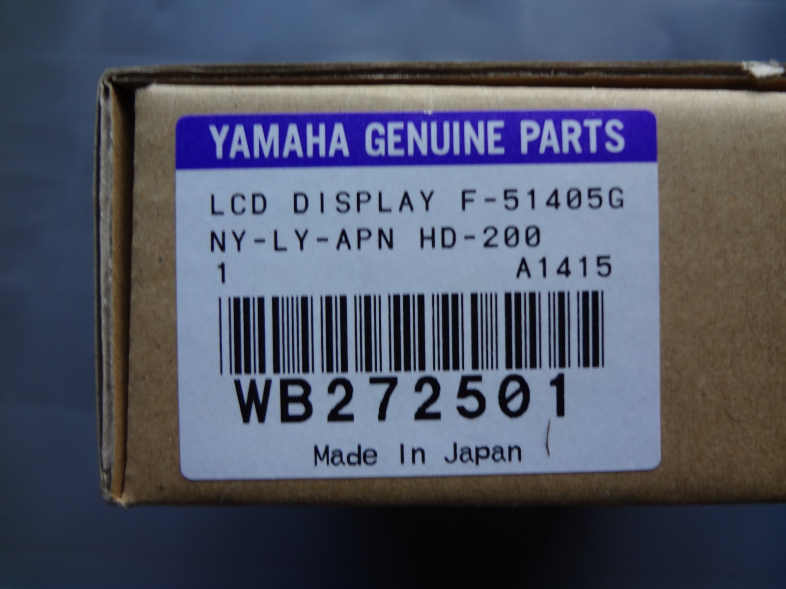 OEM Yamaha LCD Display assm WB272501 HD-200 Motif ES6 ES7 ES8 and other models
