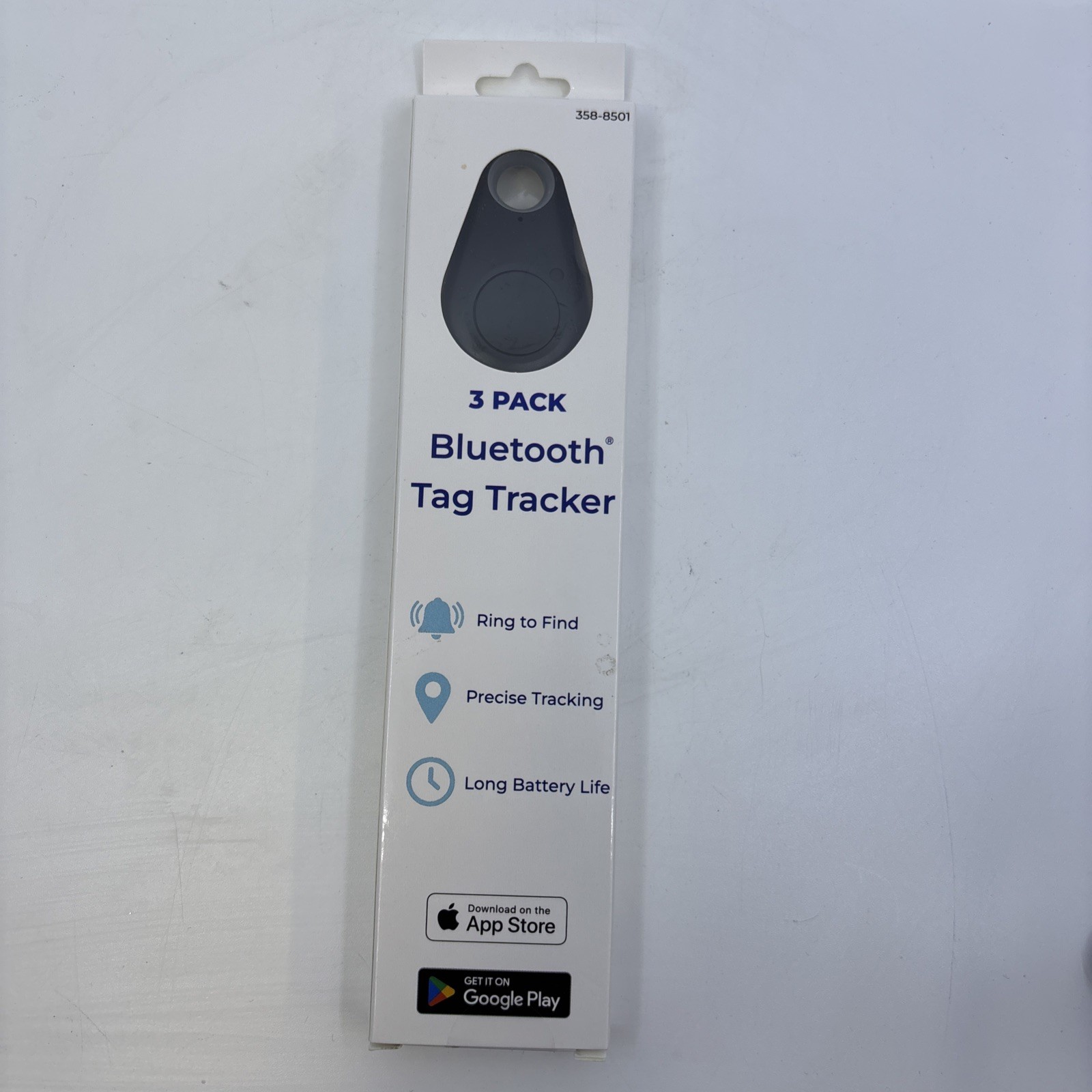 Bluetooth Tag Tracker Tracks Up To 100 Feet  3 PACK  Long Life Battery FREE SHIP