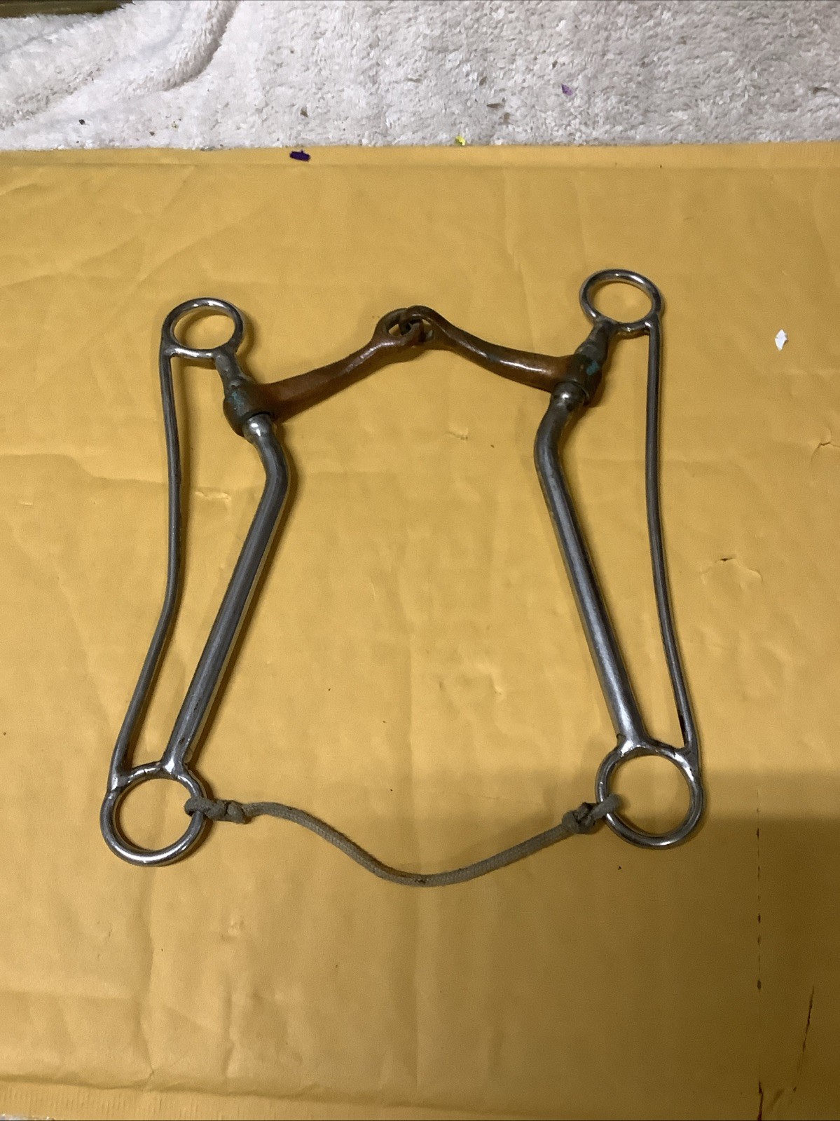 Western Snaffle Metal Stainless Steel And Copper Horse Bit Arth Korea J3-3