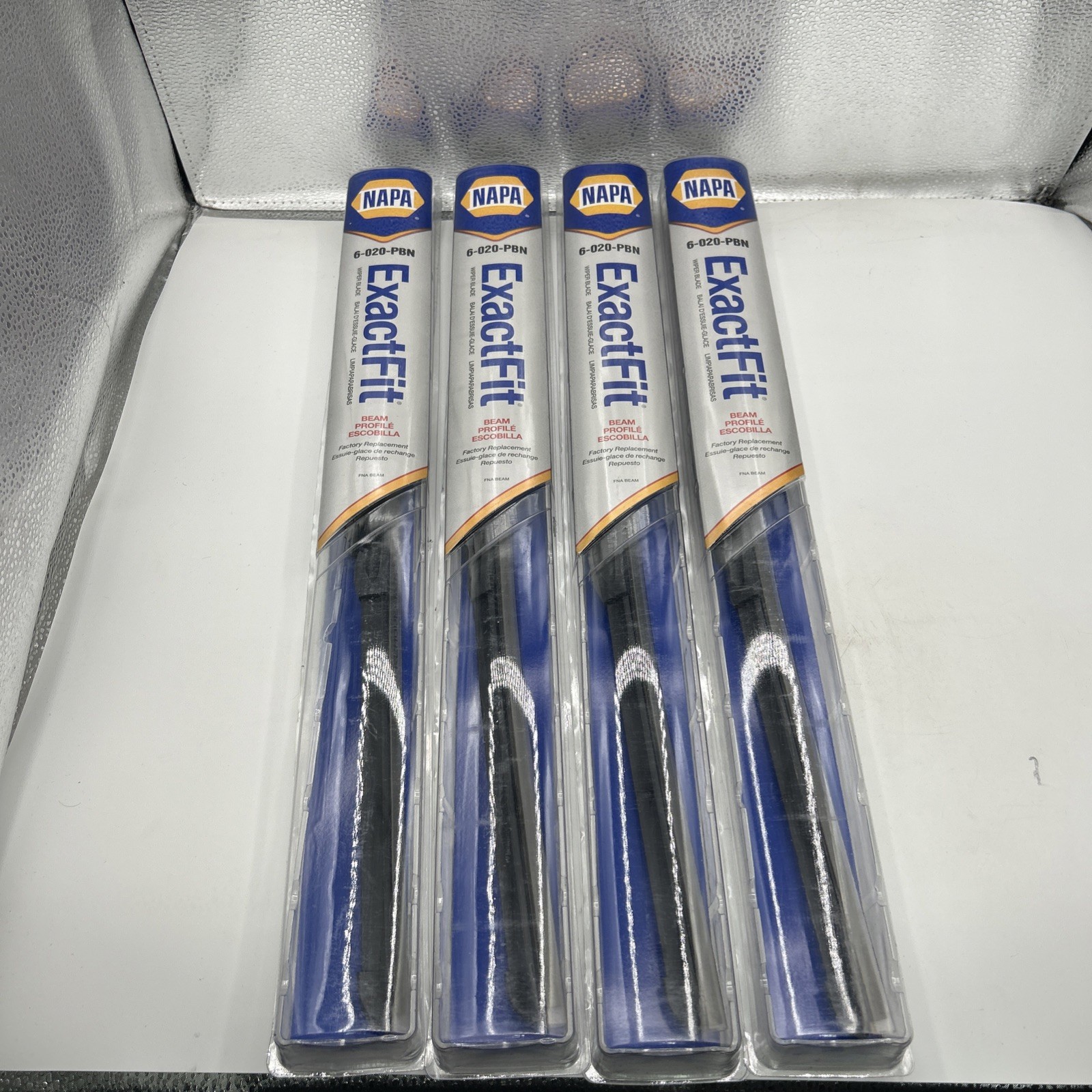 Lot of 4 NAPA 6-020-PBN Wiper Blades See Pics 30 Day Warranty
