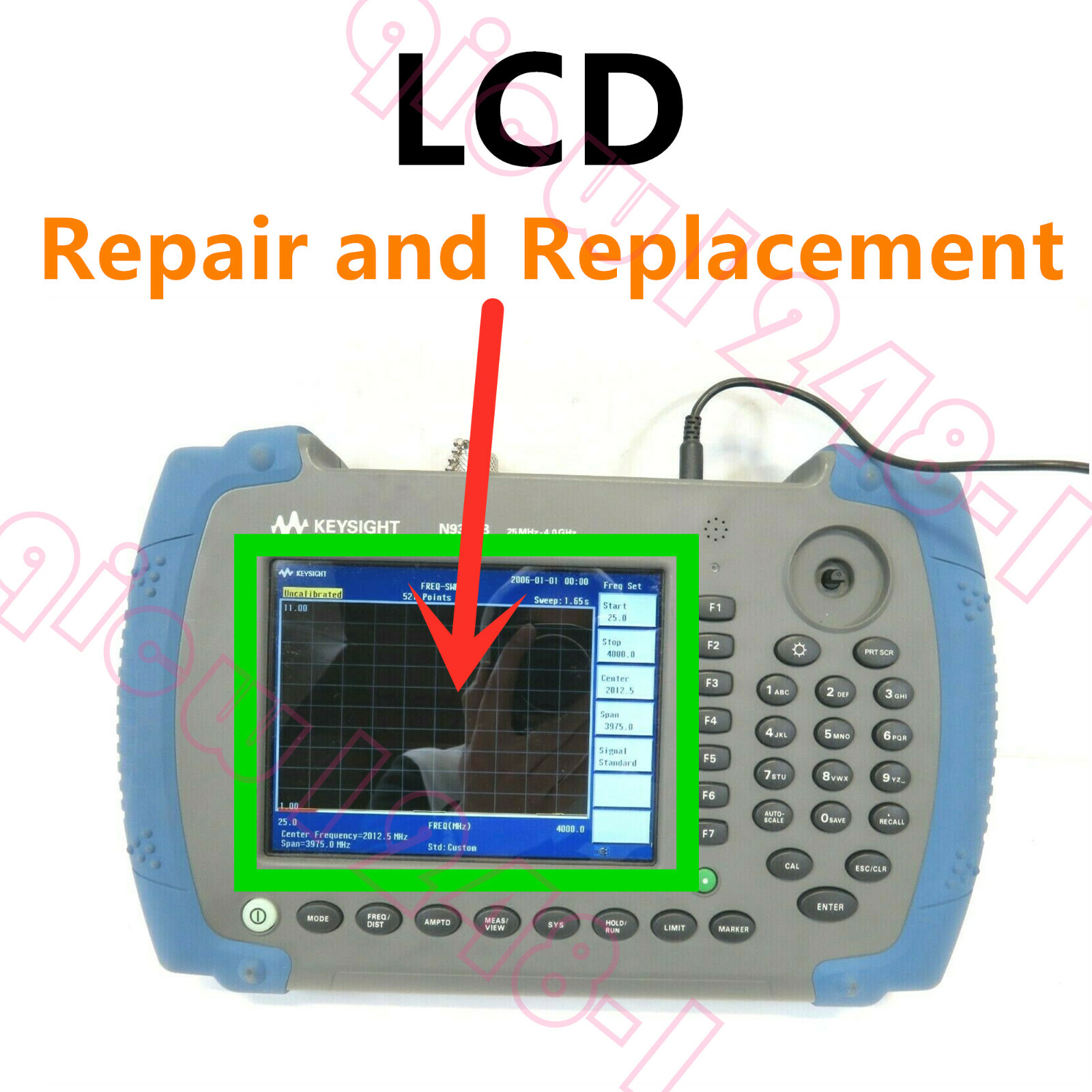 LCD Fit For Agilent N9330A LCD Display screen