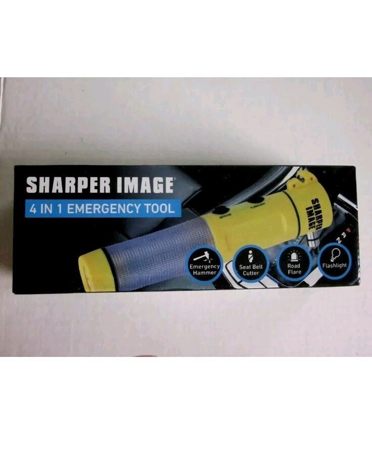 Sharper Image SI-AA1 Auto 4 in 1 Emergency Tool - NEW