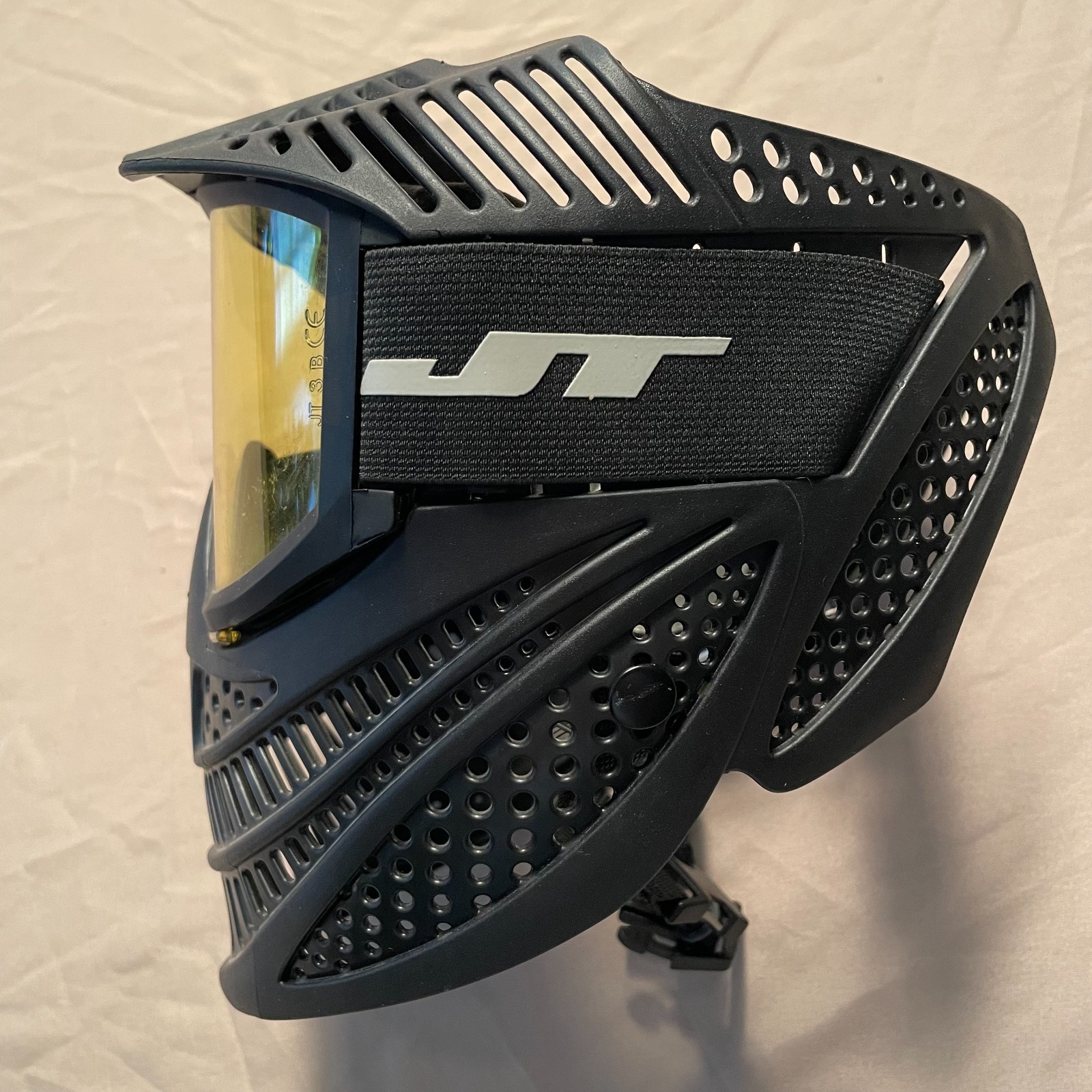 JT Elite Prime Paintball Mask with yellow-tinted Lens Elite Prime Google System