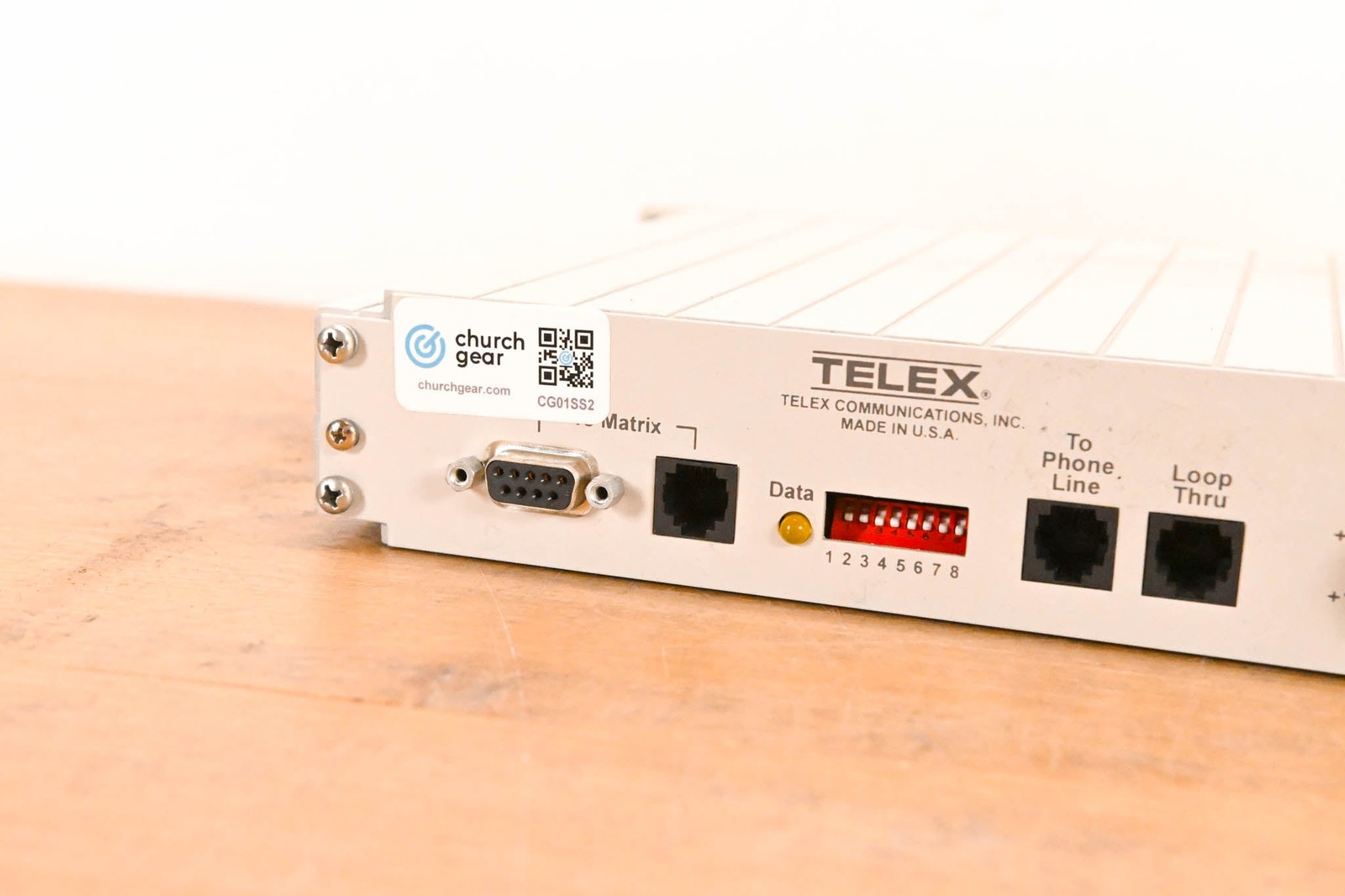 RTS TIF-2000 Single-Line Digital Telephone Interface (NO POWER SUPPLY) CG01SS2
