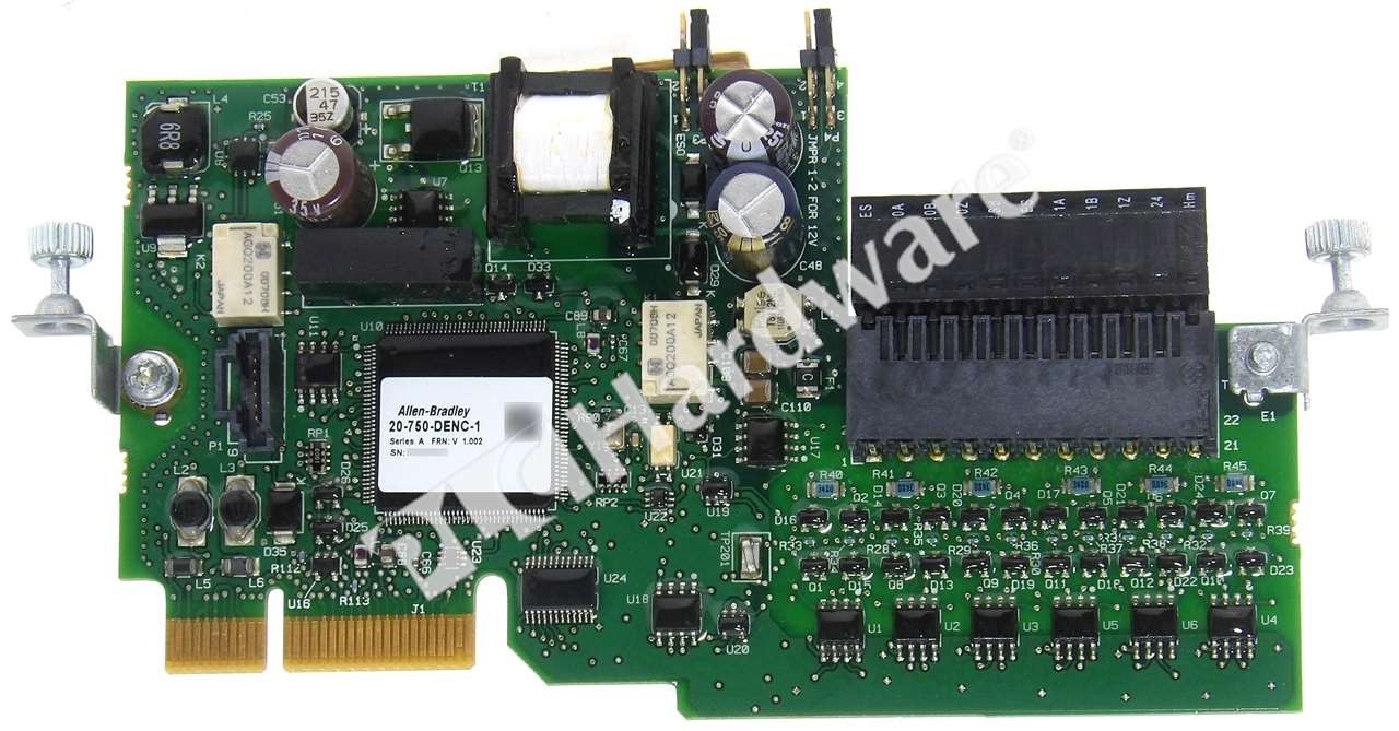 Surplus Open Allen Bradley 20-750-DENC-1 Ser A PowerFlex 750 Dual Encoder Module