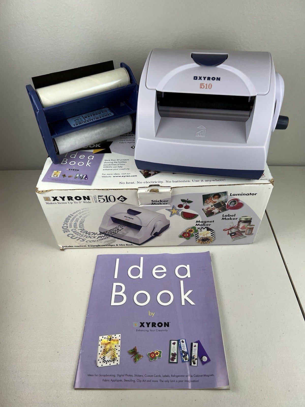 Xyron 510 Creative Station Sticker Machine Laminator Maker