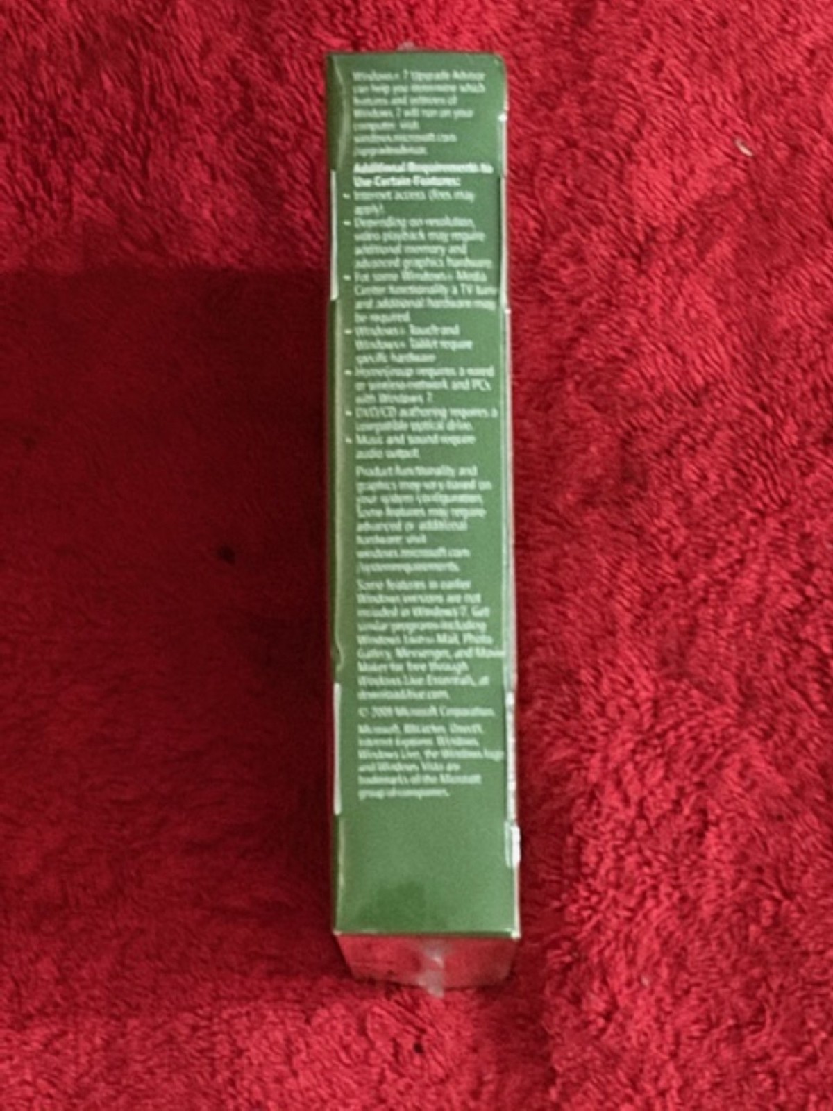 NEW Microsoft Windows 7 Home Premium Operating System Software Disc SEALED BOX