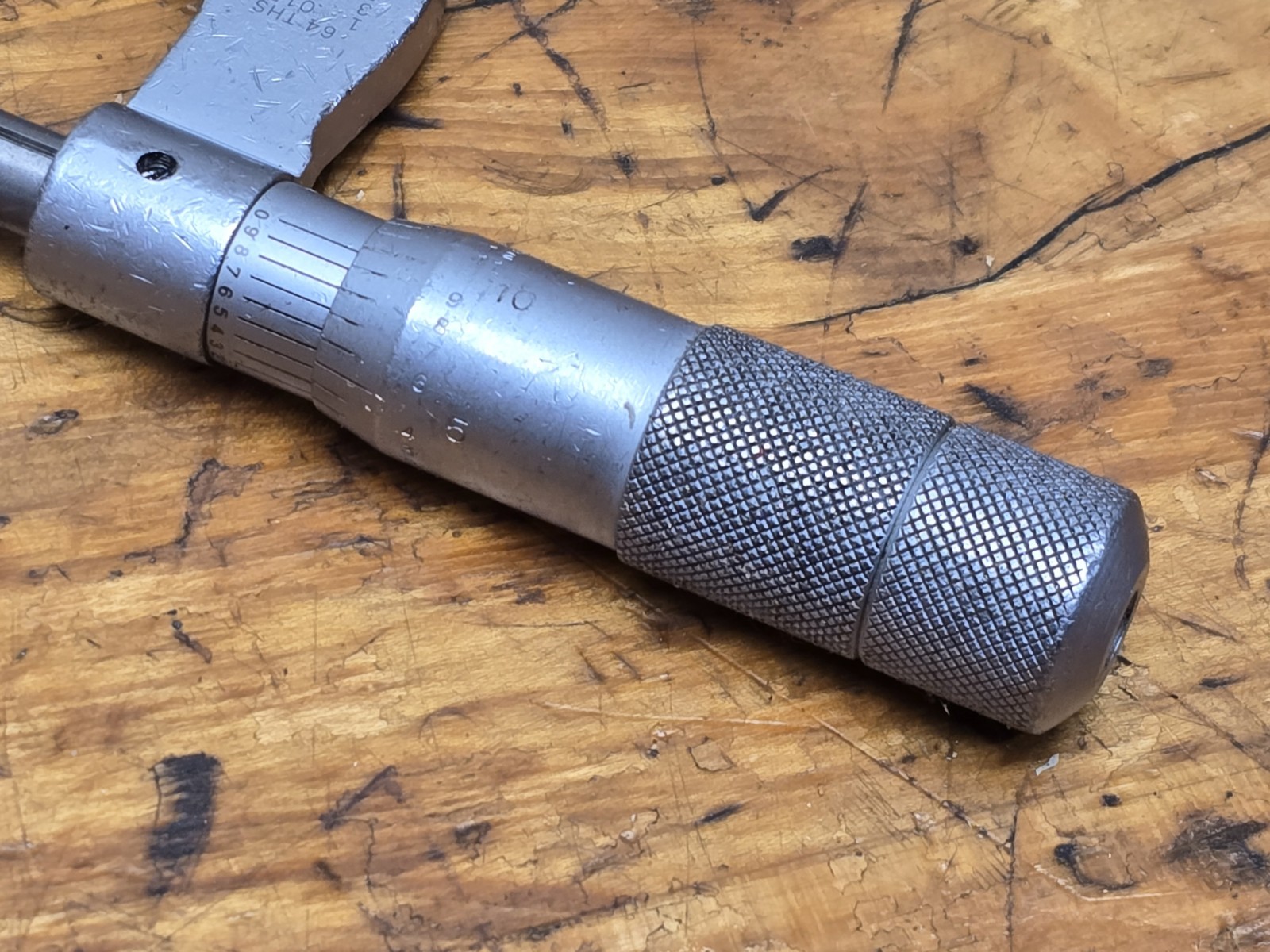 MITUTOYO 0-1" BLADE MICROMETER NO 122-125