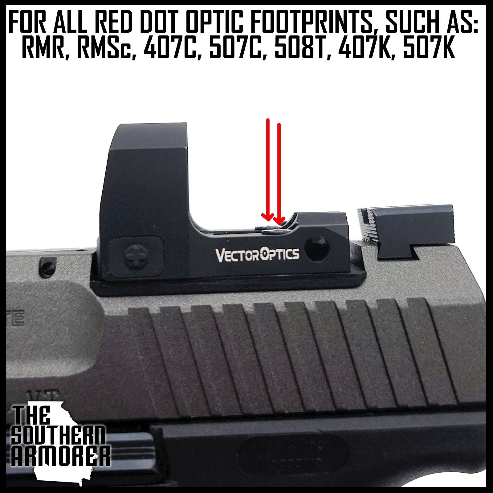 32pc Red Dot Screw Set – FN Reflex, PDP Pro, Arex Delta, APX Carry, SCCY Hellcat
