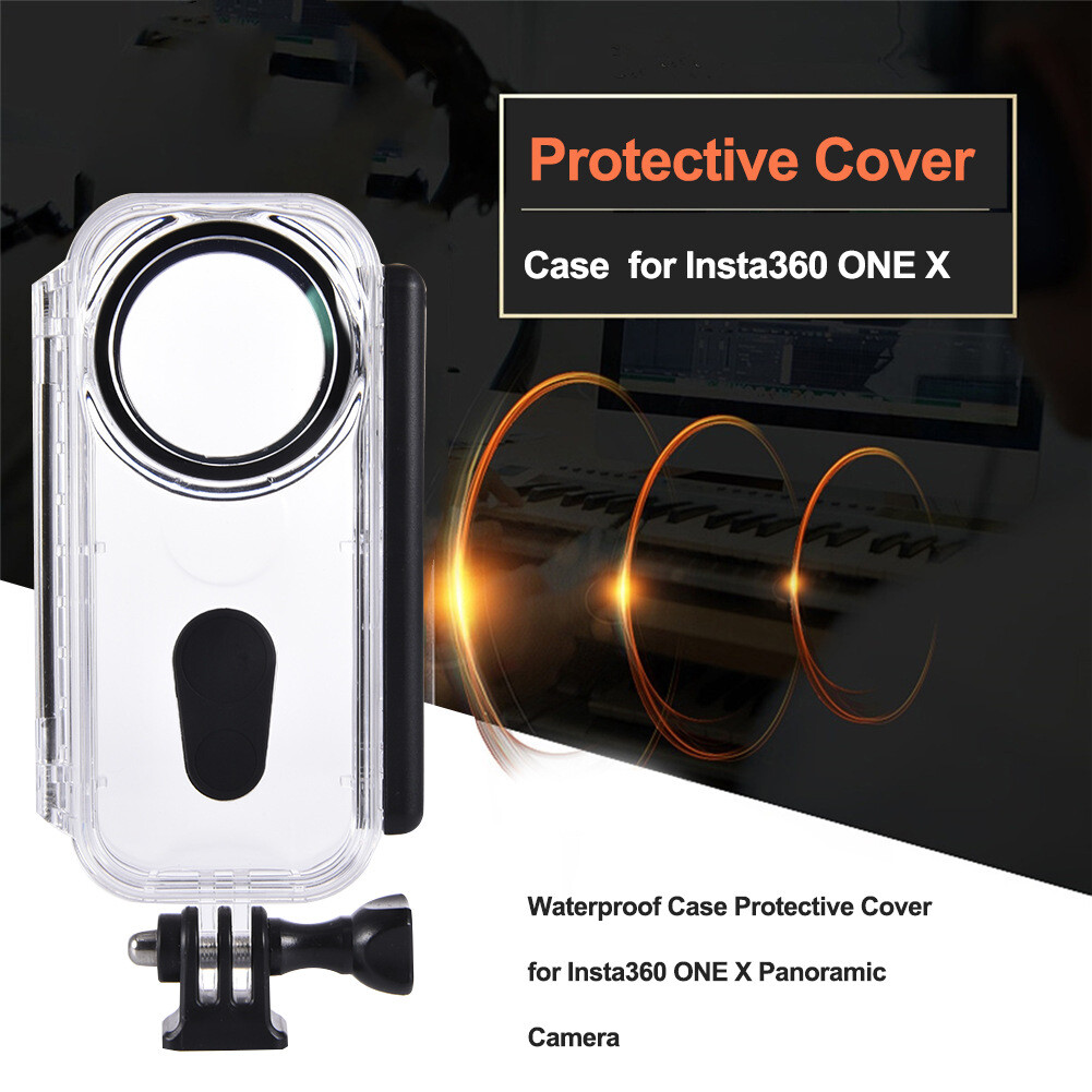 Acrylic Waterproof Diving Case Shell Protective Cover for Insta360 ONE X Camera