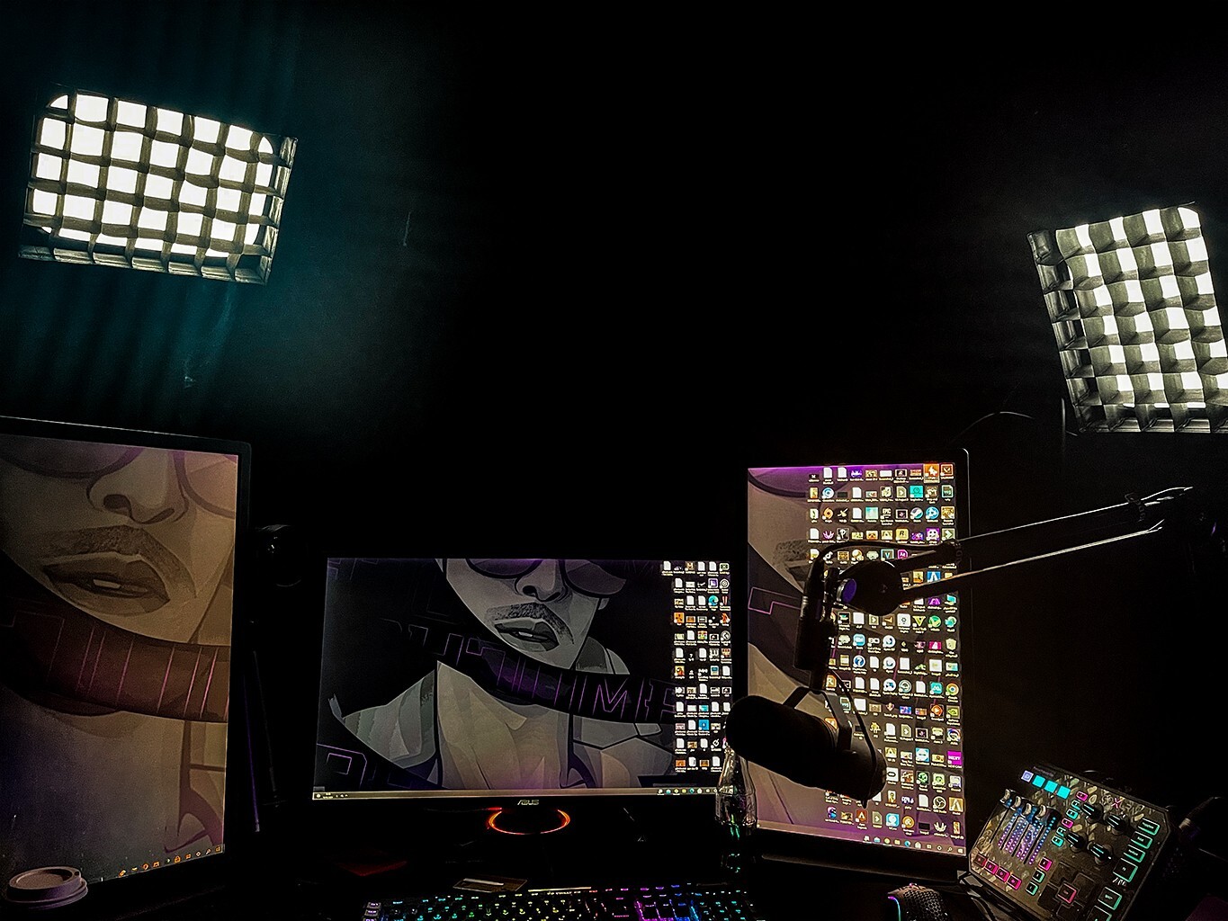 Grid for Elgato Key Light Air