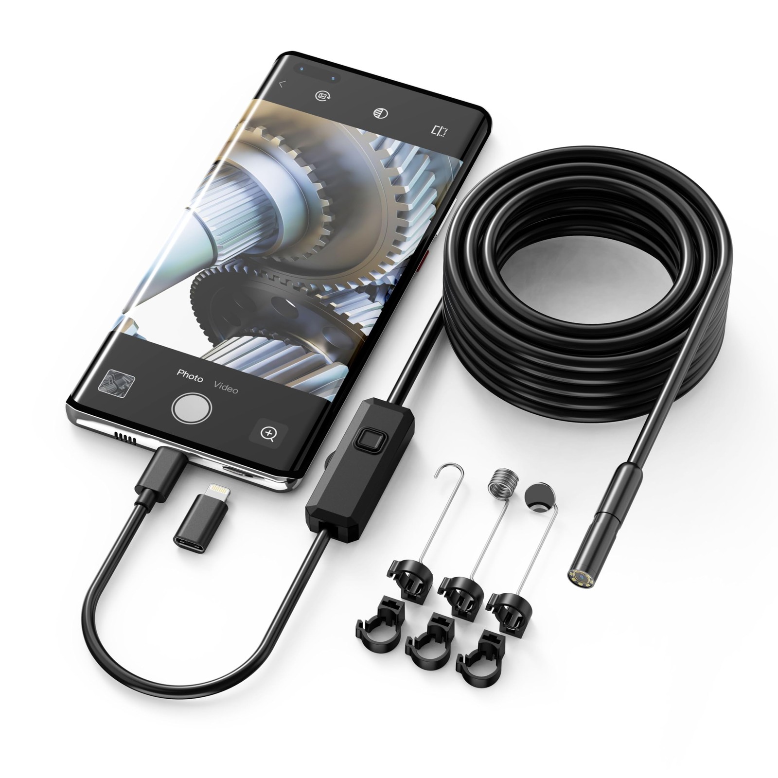 KEEMIKA 9.8FT Inspection Camera with LCD Screen