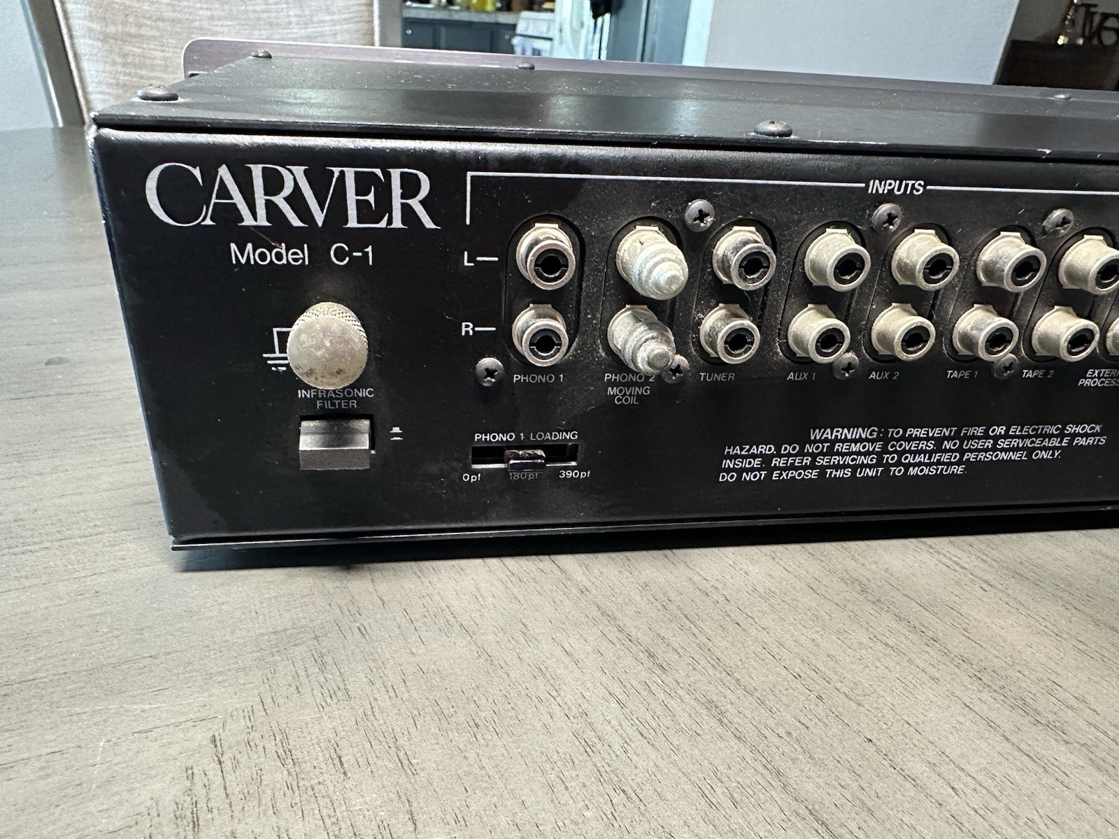 Carver C-1 Sonic Holography Preamplifier