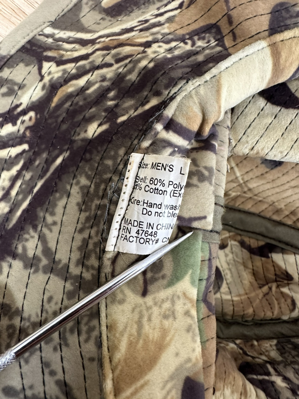 Vtg Advantage Camo Hunting Hat Outdoor Cap Boonie