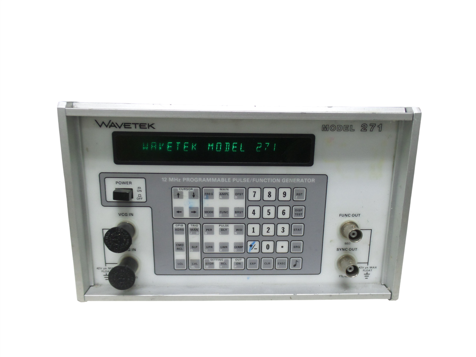 Wavetek 271 Programmable Pulse Function Generator - Free Shipping