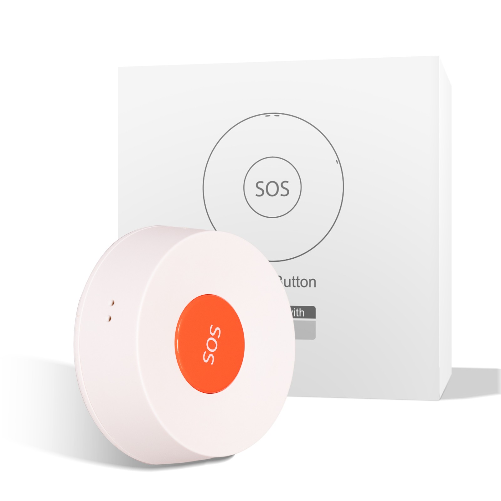 Tuya Zigbee Wireless APP Remote Control Call SOS Emergency Button Alert System B