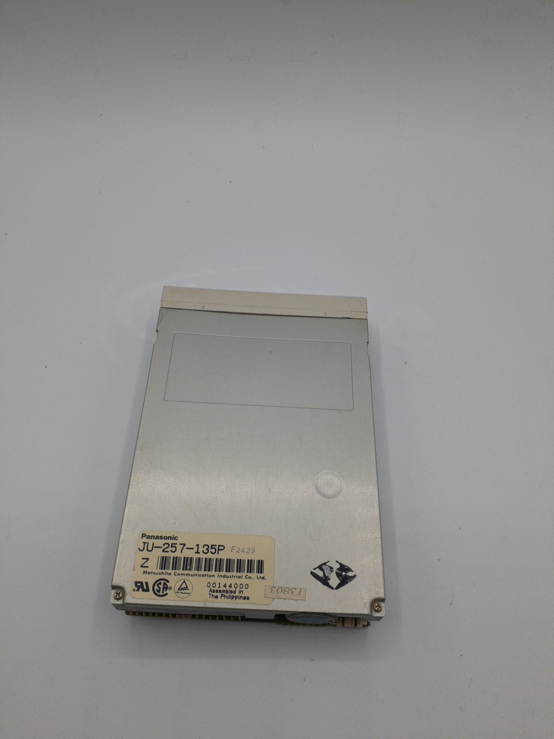 Panasonic JU-257-135P 1.44MB Floppy Disk Drive 3.5 inch Internal Beige Bezel