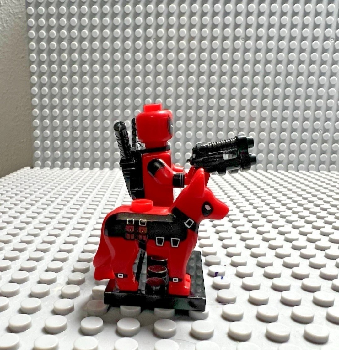 Deadpool & Dogpool Inspired Custom Figures With Accessories