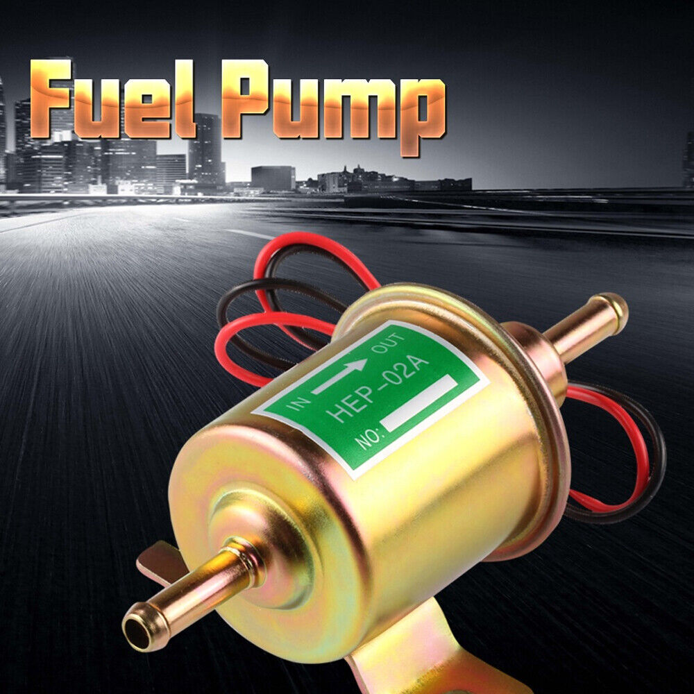 HEP-02A Inline Universal 12V Low Pressure Gasoline Diesel Electronic Fuel Pump