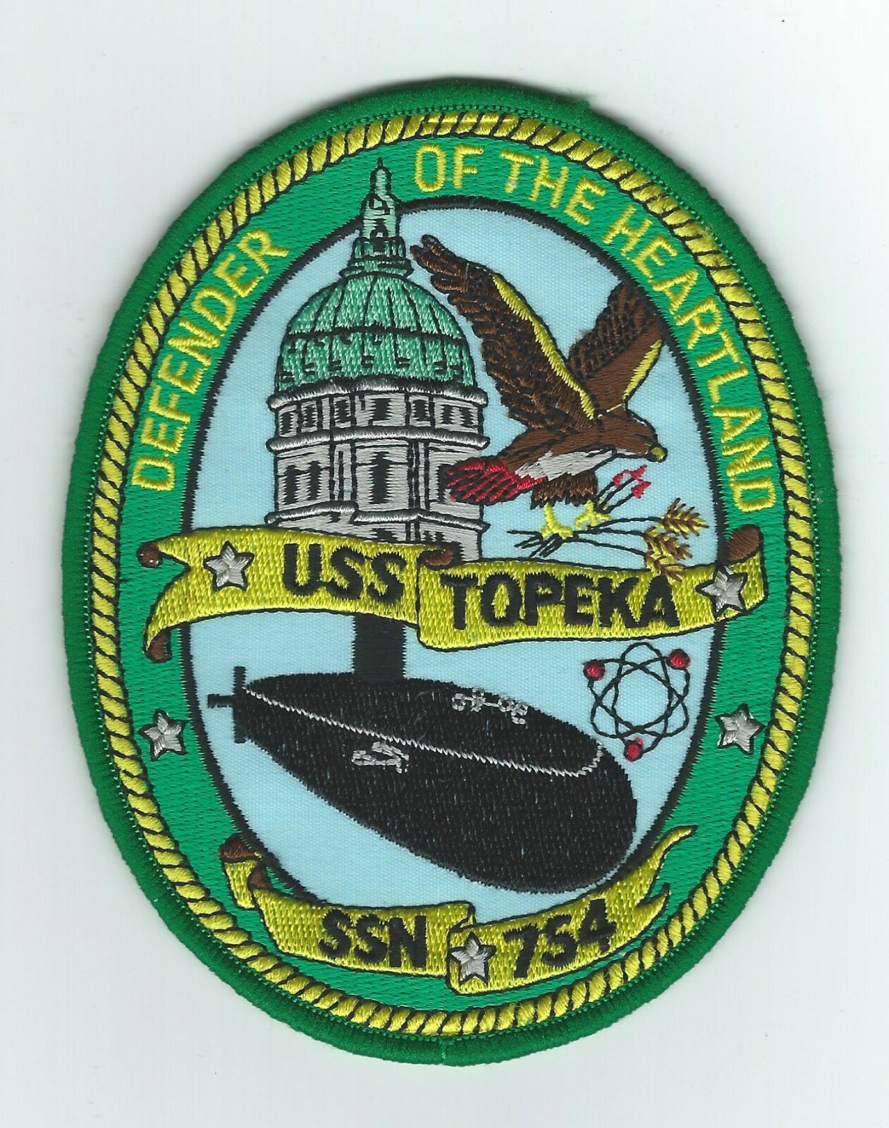 SSN-754 USS TOPEKA patch