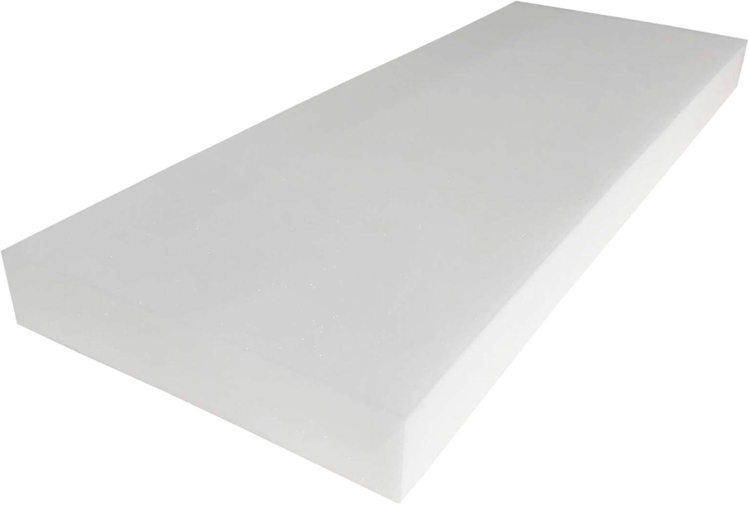 Foamma 0.5" X 24" X 72" High Density Upholstery Foam, Replacement Couch Cushion,