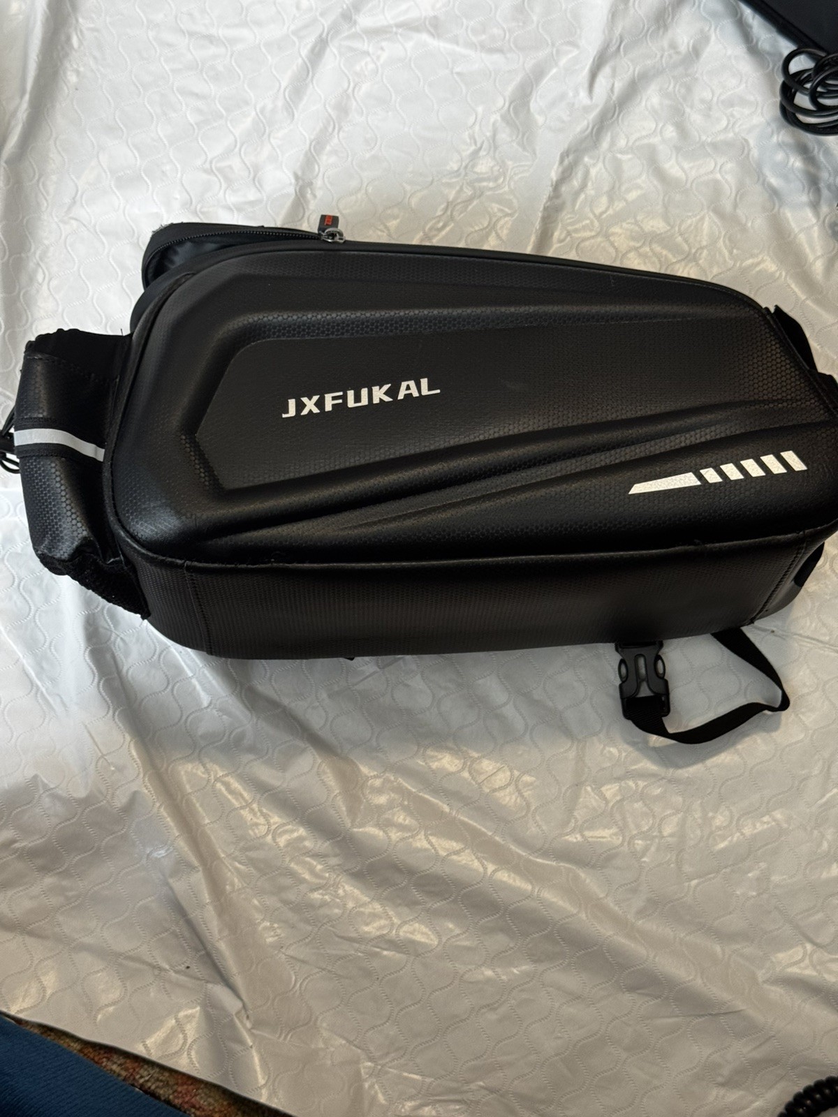 JXFUKAL Bike Bags for Bicycle Rear rack - 9.5L Hard Shell Waterproof Bike