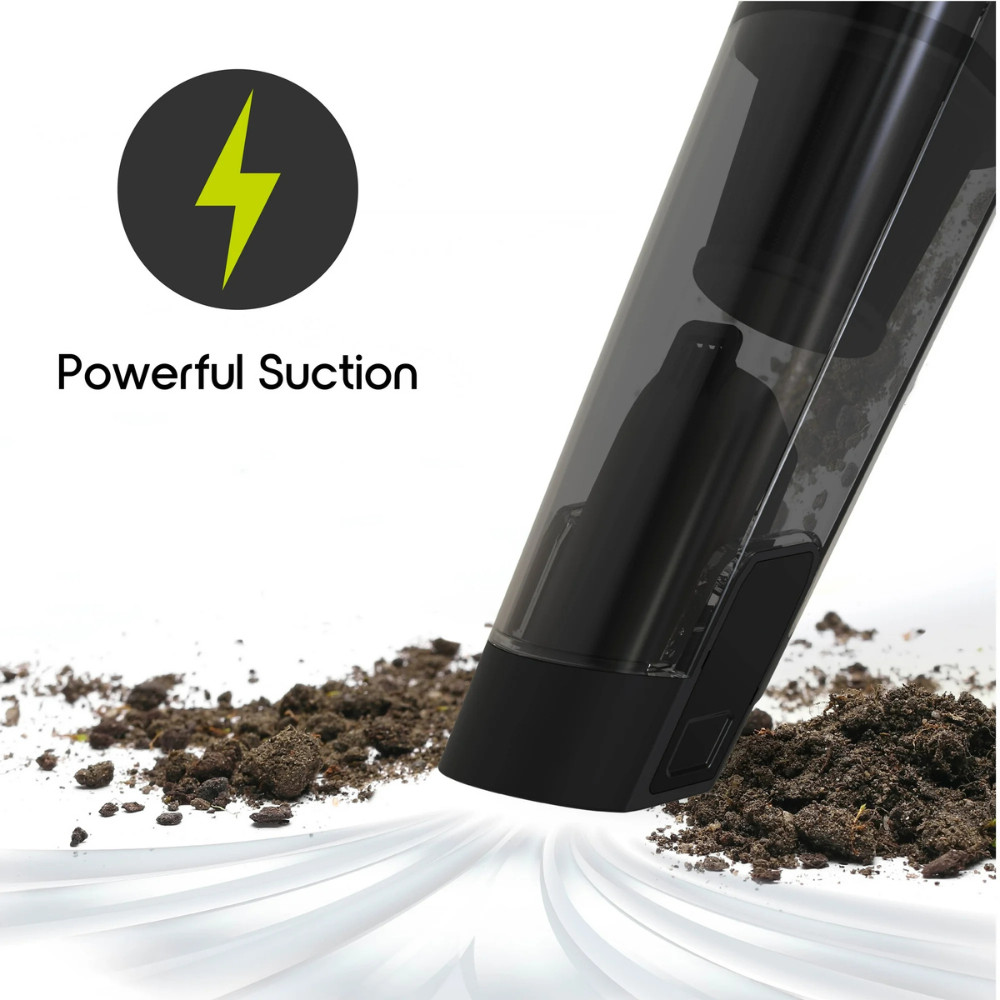 IonVac PowerMax Cordless Handheld Vacuum Cleaner USB Charging with Attachments