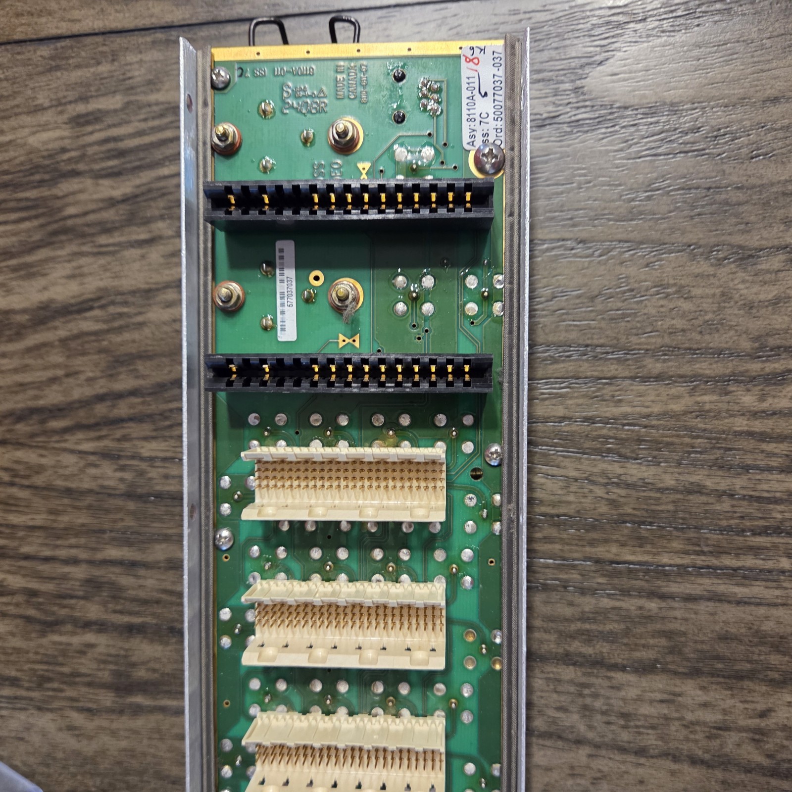 Ross BNC Backplane Replacement Board for DFR-8110A Frame